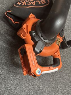 BLACK+DECKER 40V MAX* Leaf Blower/Leaf Vacuum  Cordless - LSWV36 (38880)