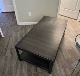 Modern metal coffee table