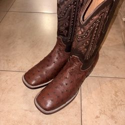 Ostrich Boots From Leon Size 11