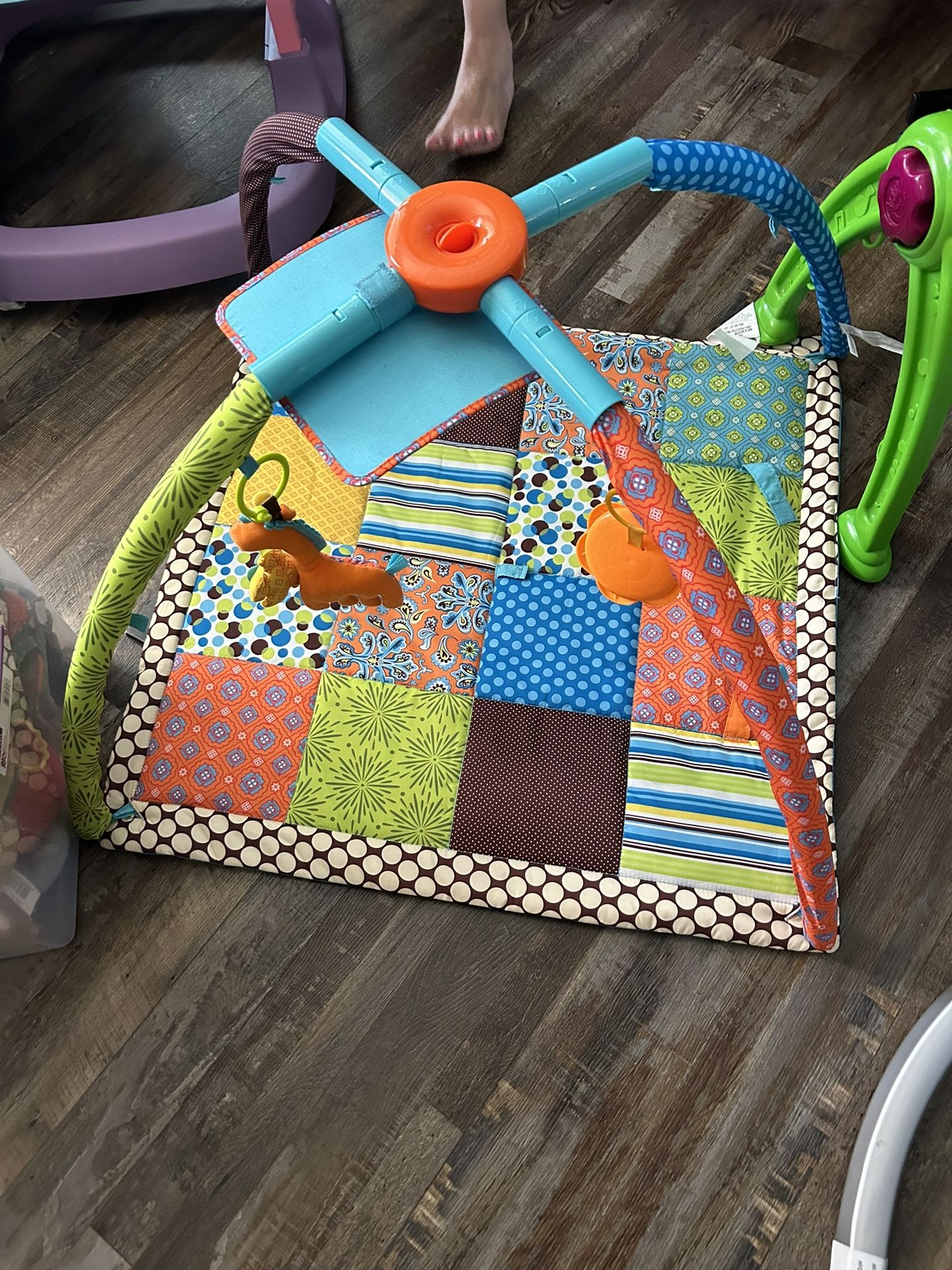Tummy Time Mat And Toys