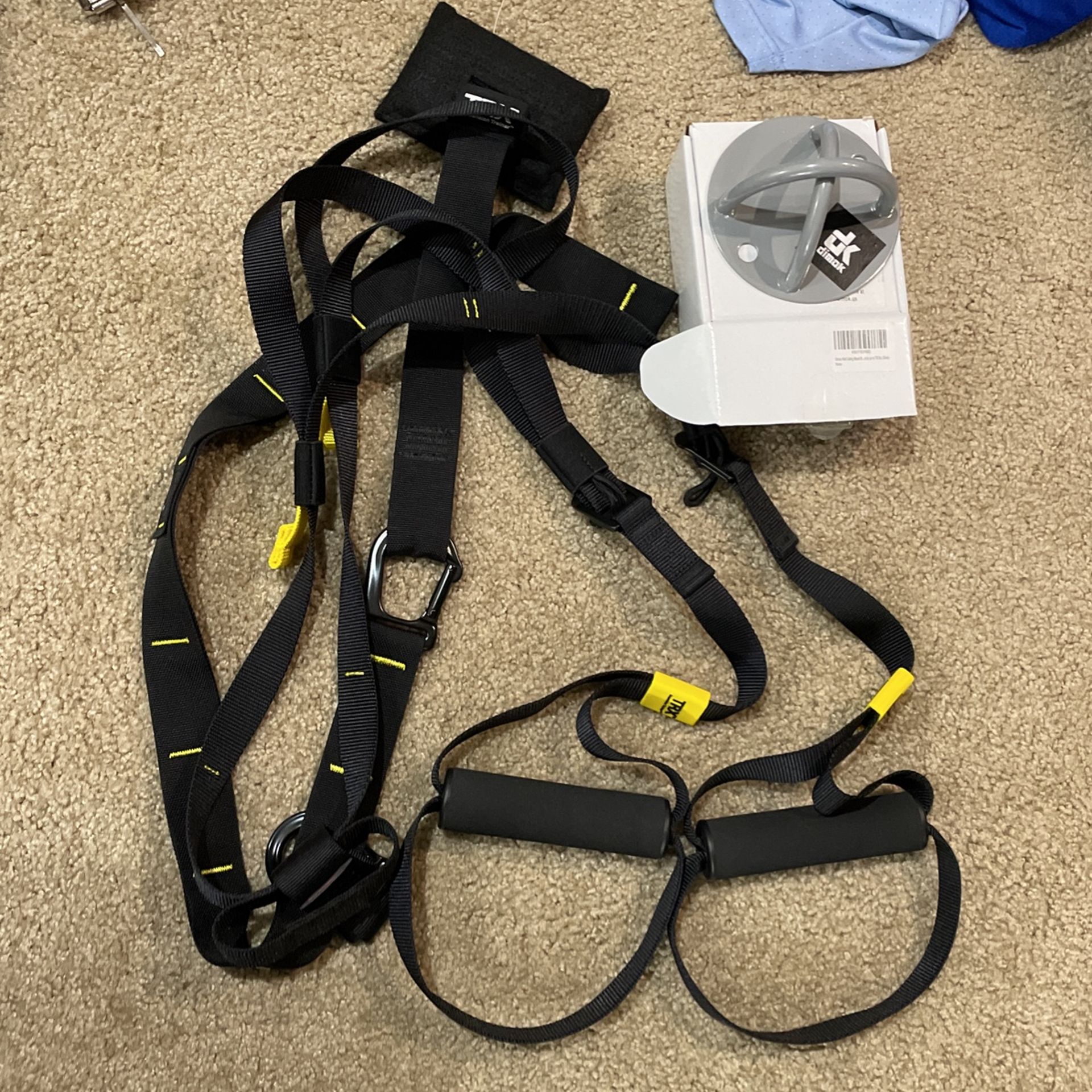 TRX Straps With Wall Mount