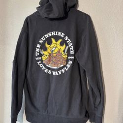 Vans off Wall Hoodie Medium Florida Sunshine graphic