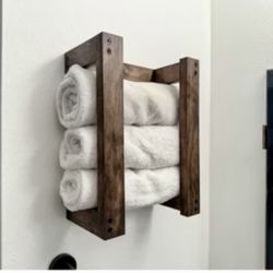 Floating Towel Rack