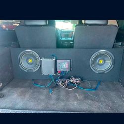 Kicker 2 10 In Subwoofer With Box