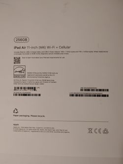 iPad air 11-inch