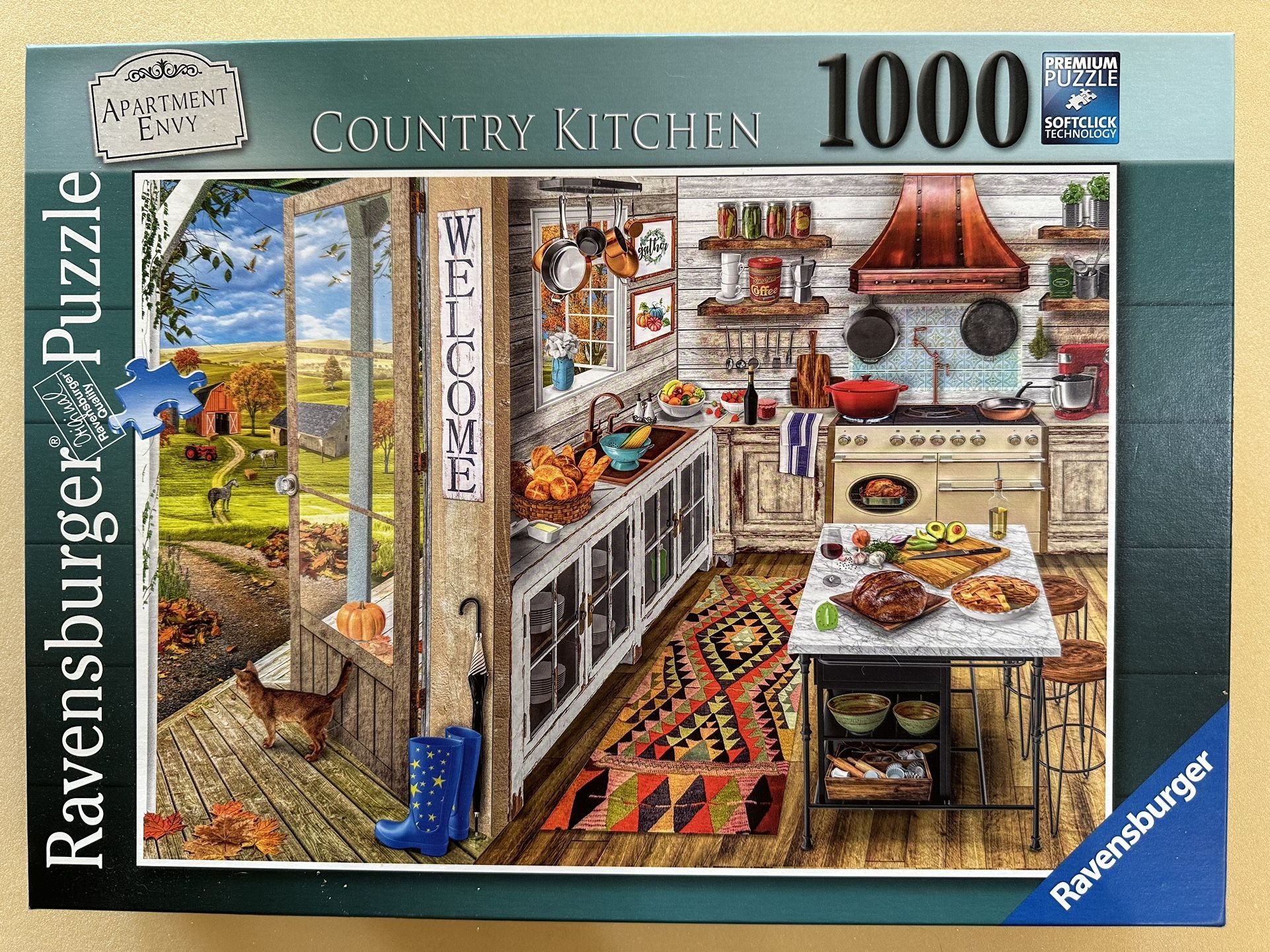 Ravensburger 1000 Piece “Country Kitchen” Puzzle