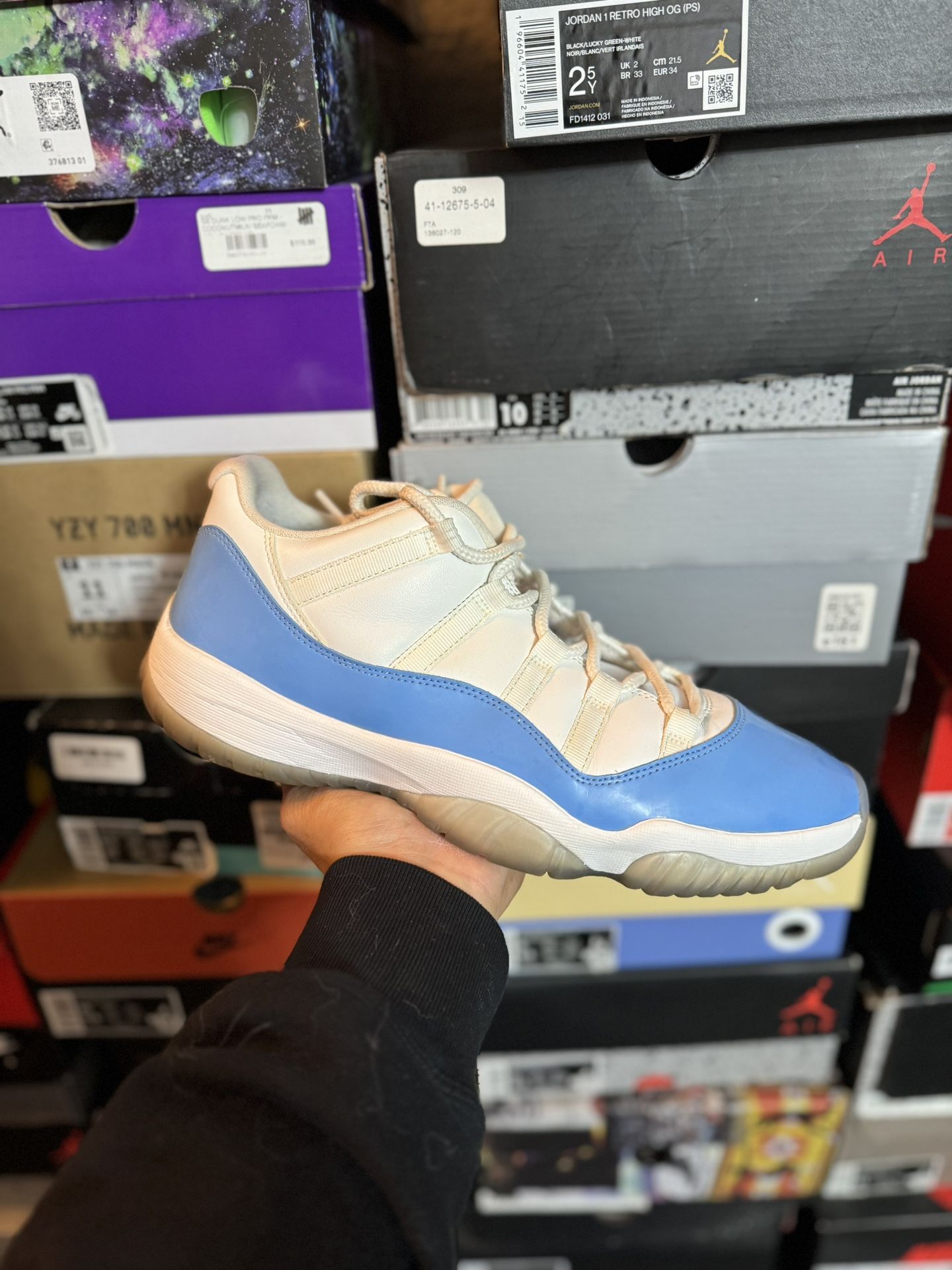 Jordan UNC 11 Low size 12 USED But Clean