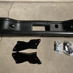 LA Zona Auto Parts 1999 to 2006 Chevrolet Silverado GMC Sierra Rear Step Bumper Assembly Defensa Tracera negro