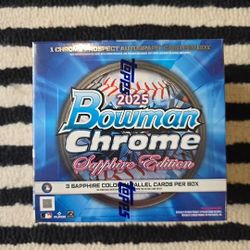 2025 Bowman Chrome Sapphire Edition MLB Baseball Topps cards