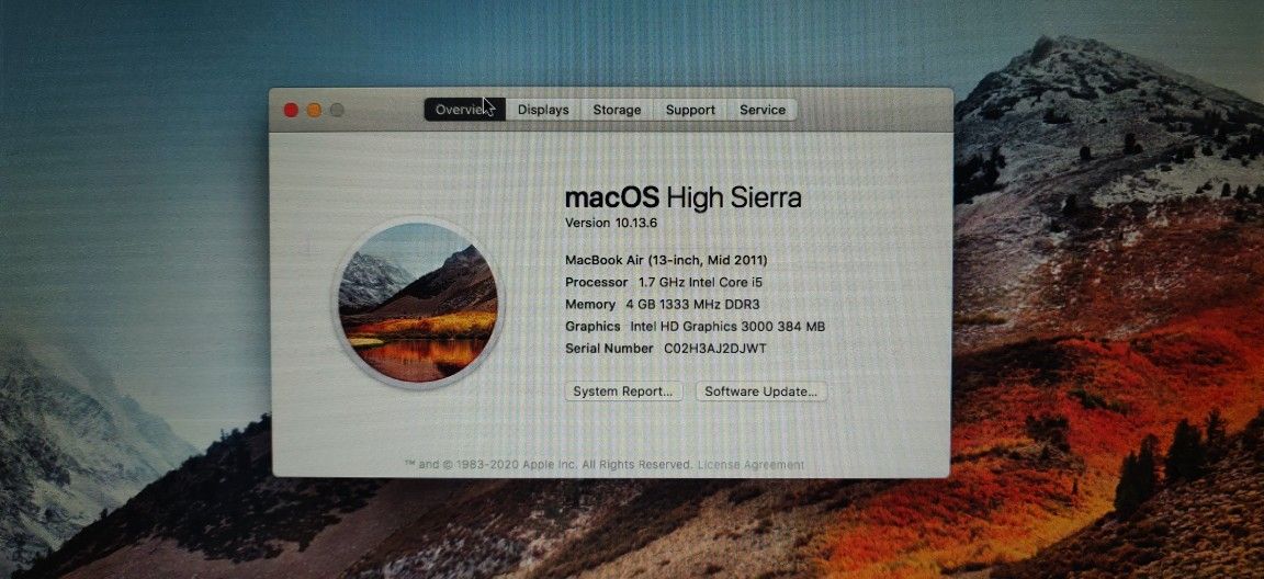 MacBook Air 13" Mid-2011