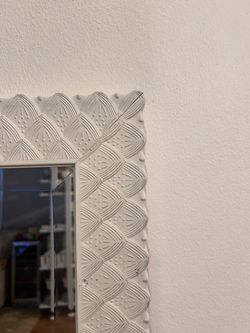White full length mirror