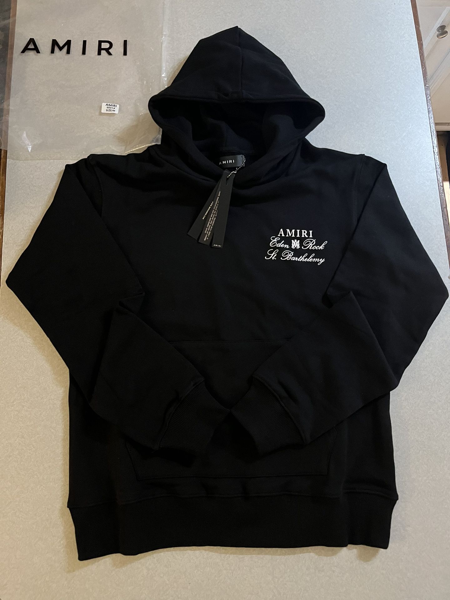 Amiri Eden Rock Black Hoodie