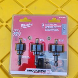 Milwaukee
SHOCKWAVE Thin Wall Hole Saw High Speed Steel Kit (3-Piece)