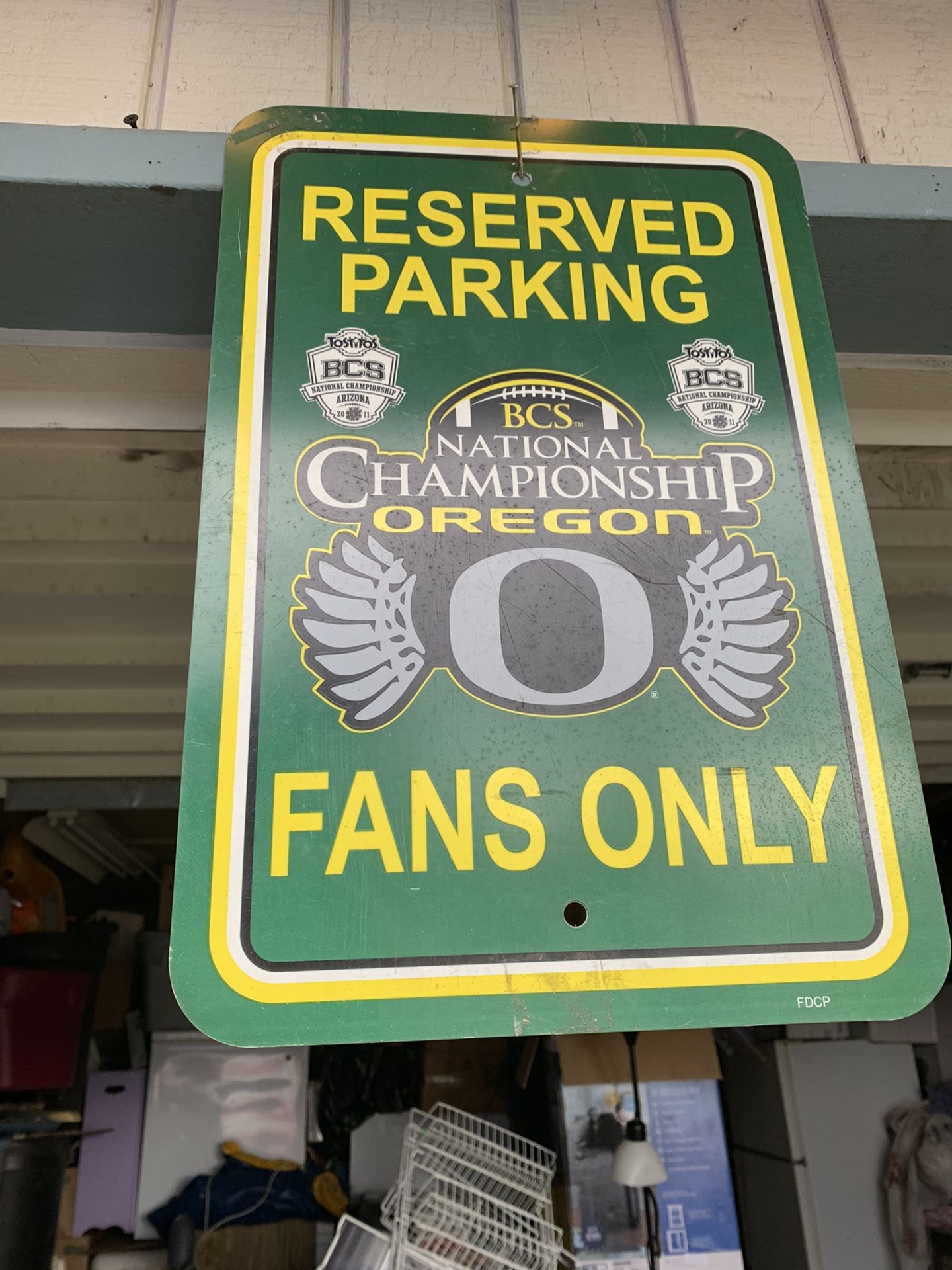 Reserved parking