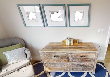 Solid Wood Distressed Dressed