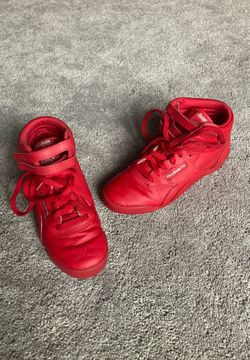 Reebok freestyle hi top kids