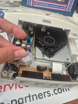 Sega dreamcast time & date battery replacement service