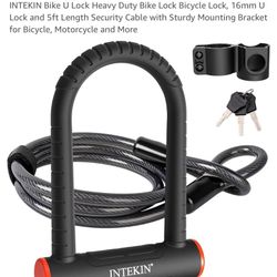 New Intekin Bike Heavy Duty You Lock