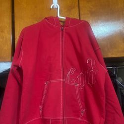 OG Red Godspeed Zip-up
