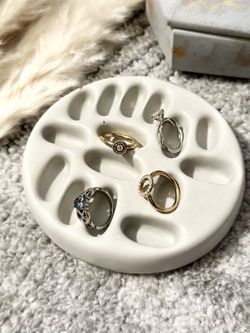 Concrete Ring Tray | Jewelry Tray | Minimalist Ring Tray