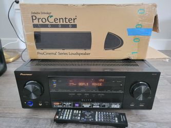 Pioneer VSX 80 Elite w/ Pro Center 1000 Speaker