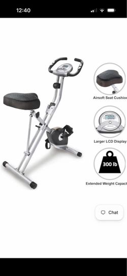 Folding Upright Exercise Bike