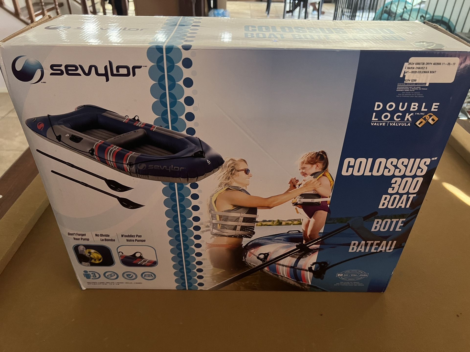 Coleman Colossus 3-Person Boat