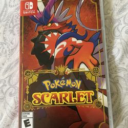Nintendo Switch Pokemon scarlet 