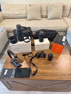 Sony A7 IV Full-Frame Camera Bundle with Tamron Lenses & Accessories