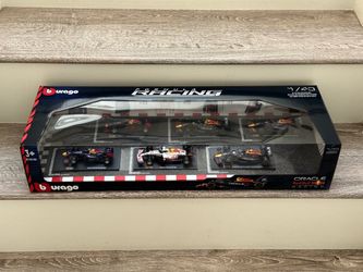 Burago Oracle Red Bull Racing 1/43 Scale 6-Car Set