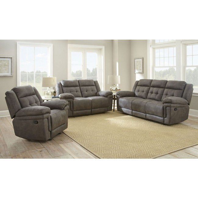 New Double Reclining Sofa And Loveseat Combo
