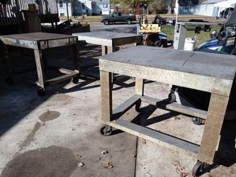 3 aluminum lightweight heavy duty shelves 1500 lb capacity