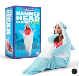 Hammer head blanket (shark) great for kids