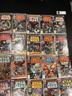 Star Wars Comic Books Lot
