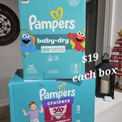 Pampers Size 1 And 3