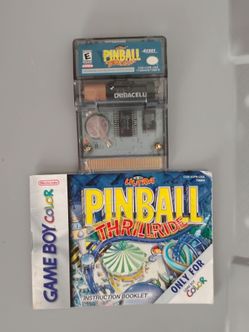 3D Ultra Pinball Thrillride Gameboy Color Tested