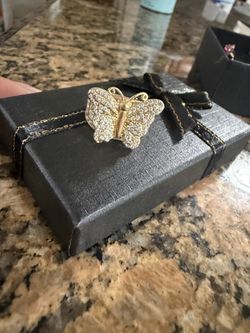 Anillo de toro real 14 k