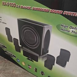 Surround sound loud speakers