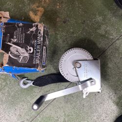 EESE Towpower Trailer Winch, 1500 lb Weight Capacity - 4.1:1 Gear Ratio