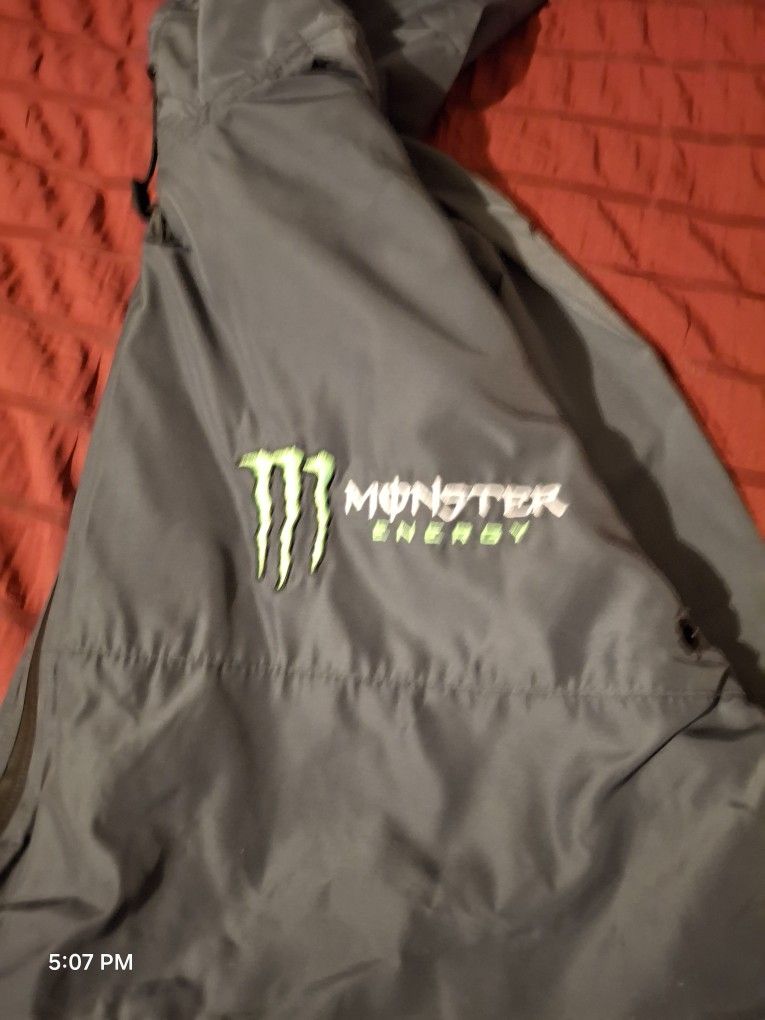 Monster Windbreaker/rain Jacket NEW XL