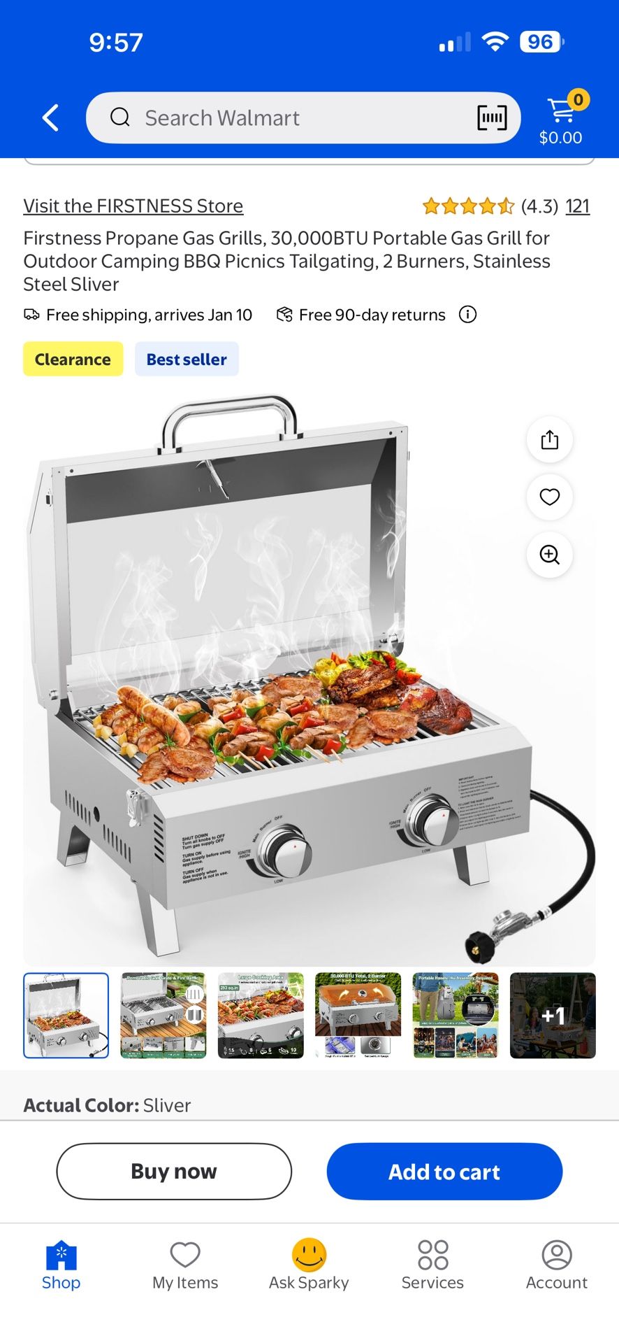 Brand New Portable Propane BBQ