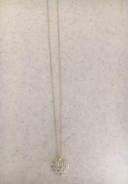 Gold heart necklace