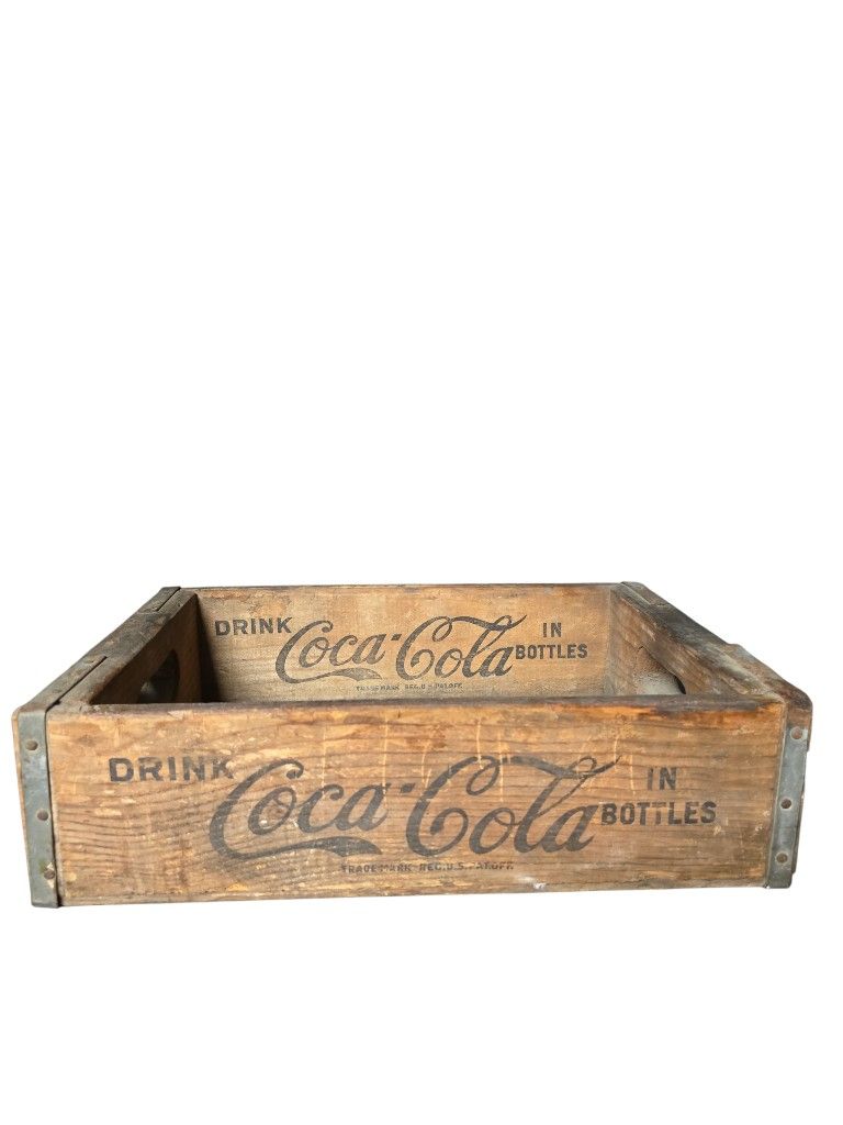 Coca-Cola Wood Crate 1962