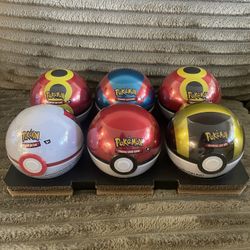 Pokemon Pokeball Tin 3-Pack Sealed