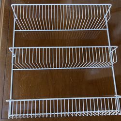 White Spice Rack 