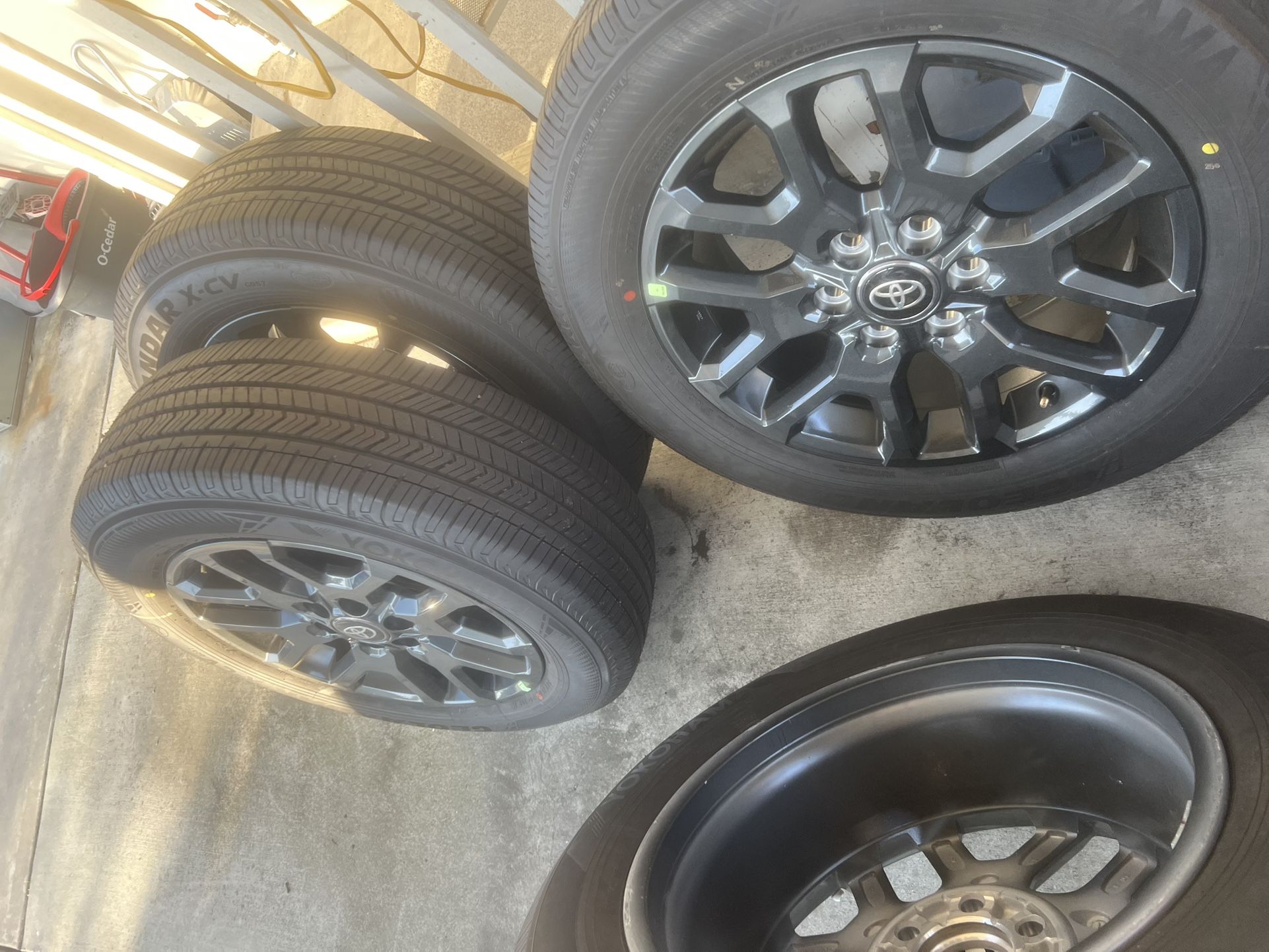 New Wheels And Tires