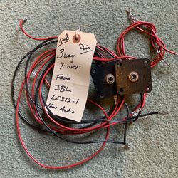 2) JBL inputs and wiring harnesses / crossover wires