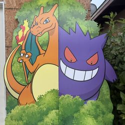 Pokemon x Target Display (Charizard & Gengar)