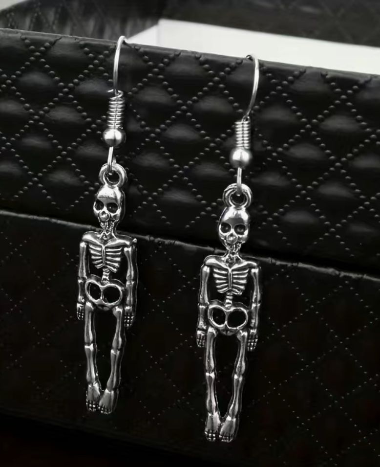 Skeleton Earrings