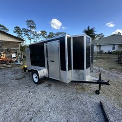 Turn-Key Pressure Washing / Car Detailing Trailer – Low Hours